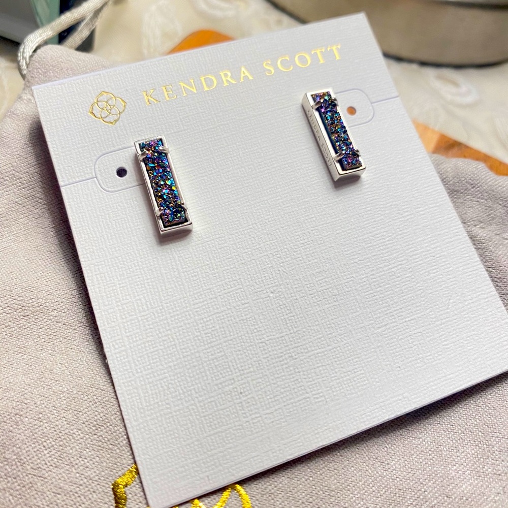 Kendra Scott Earrings Sterling Silver BRAND NEW